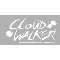 Genb(玄武) 『CLOUD WALKER』 ステッカー ［240ミリ White］ 品番：ST240CWW | ななこ屋