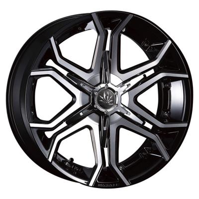 【22㌅】【タイヤホイールセット】【厳つい！！】CRIMSON MYRTLE CRIMSON アルミホイール（リム径（ホイールサイズ）：22インチ