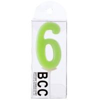 カメヤマ　ナンバーキャンドルパステル　6番 ハンズ | ハンズYahoo!ショッピング店