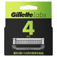 ジレットラボ（Gillette　Labs）　角質除去バー搭載替刃　4個入 ハンズ | ハンズYahoo!ショッピング店