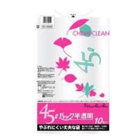 CCJP　半透明ポリ袋45L・10枚入　CC104HD│清掃用具・清掃用品　ゴミ袋 ハンズ | ハンズYahoo!ショッピング店