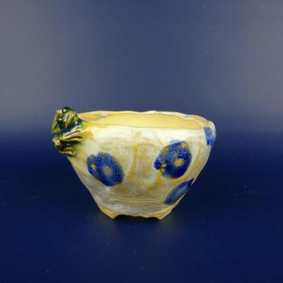 814.暁雲 黄貫入釉長方 盆栽鉢 植木鉢 10.1*7.9*5cm 814.暁雲 黄貫入釉長方 盆栽鉢 植木鉢 10.1*7.9*5cm - メルカリ