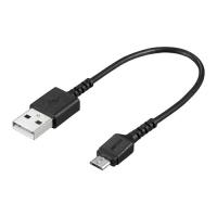 BUFFALO [BSMPCMB101BK] USB microBケーブル スリム 0.1m ブラック | TT-Mall