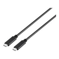 BUFFALO [BSUCC312P3A10BK] USB3.1 Gen2ケーブル(C to C) USB Power Delivery対応 3A 1.0m ブラック | TT-Mall