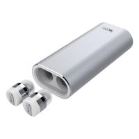 ロア・インターナショナル [BI9316] ワイヤレスイヤホン Beat-in Power Bank シルバー | TT-Mall