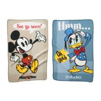 【並行輸入品】 キャラクター＆キャラクター ワッペン付 ブランケット × 1個　ひざ掛け クリスマス 子供 | 販促品のよしやま