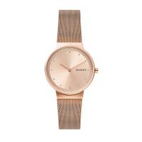 スカーゲン SKAGEN 腕時計 レディース アネリー スチール・メッシュ オールローズゴールド SKW2751 | HAPIAN