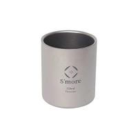 S'more(スモア) Titanium cup double 二重構造 チタンカップ (350ml) | 川西ストア