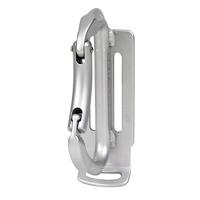 SK11 アルミツールフック ベルト幅50mm用 SATH-SILVER 耐荷重3kg シルバー 落下防止コード取付可能 | 川西ストア