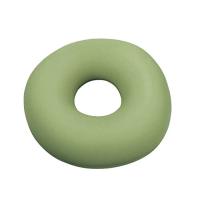 MOGU(モグ) ビーズクッション 緑 サークルクッション オリーブグリーン (全長約39cm) | 川西ストア