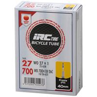 IRC TIRE (アイ・アール・シー) 自転車 チューブ WO 27 × 1・700 × 18C-26C 仏式バルブ40mm バルブコア取外し | 川西ストア