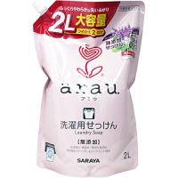 まとめ買いサラヤ arau. アラウ 洗濯用せっけん つめかえ用 2L×3個 | 川西ストア