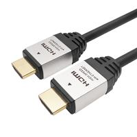 ホーリック HDMIケーブル 2m 4K/60p 18Gbps HDR HDMI 2.0 シルバー HDM20-884SV | 川西ストア
