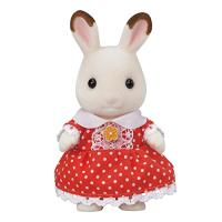 シルバニアファミリー 人形  ショコラウサギの女の子  ウー103 STマーク認証 3歳以上 おもちゃ ドールハウス Sylvanian Fam | 川西ストア