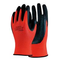 おたふく手袋 天然ゴム背抜き手袋 13ゲージ 手袋:ポリエステル A-375 レッド M 5双組 | 川西ストア