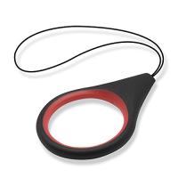 エレコム ストラップ リングストラップ 携帯 スマホ スマホ用 Lサイズ 内径22mm ソフト&amp;ハード素材のハイブリッドタイプ ブラック P-S | 川西ストア