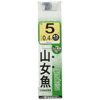 がまかつ(Gamakatsu) 糸付 山女魚 フック 青 5号-ハリス0.4 釣り針 | 川西ストア