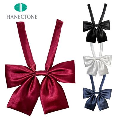 ♢♢ ハネクトーン　リボン　ラスト　1点 HANECTONE 結びセーラーダブル蝶タイ ハネクトーン サテン