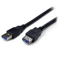 StarTech.com USBケーブル／USB 3.0（5Gbps）／2m／Type-A - Type-A／オス - メス／SuperSpeed USB 3.2 Gen1 規格準拠／ブラック／USB 延長コード／ | ハピネスストア