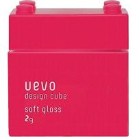 デミ コスメティクス ウェーボ デザインキューブ (uevo design cube) ソフトグロス 80g ワックス ピンク 80グラム (x 1) | ハッピースクエア