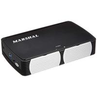 MARSHAL 冷却ファン搭載 ワンプッシュで開閉可能な3.5インチHDDケース 最大8TB対応 CS5264 MAL-5035SBKU3 | ハッピースクエア