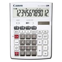 Canon 商売計算対応実務電卓 抗菌仕様 HS-1250WUC （12桁/大型卓上サイズ/W税機能搭載） | ハッピースクエア