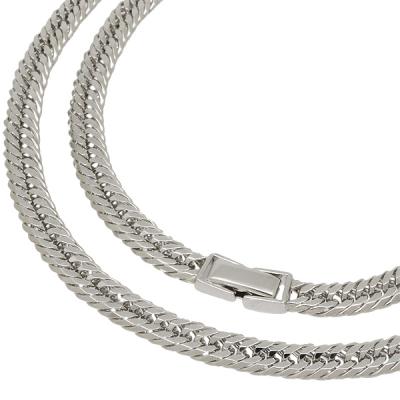 12面トリプル喜平 シルバー（メンズアクセサリー） | ファッション の