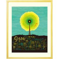 開業祝い 絵 幸せアート しあわせの芽 名前入れ Lサイズ 開店祝い プレゼント 会社設立祝い 病院 新社屋お祝い 開院祝い 事務所新築祝い Kr16 Gaku Large N3 絵画通販 笑顔 癒し Happy Vision 通販 Yahoo ショッピング