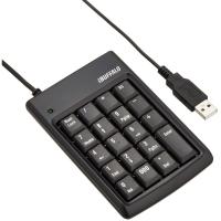 iBUFFALO テンキーボード USB接続 16mmピッチ ブラック BSTK01BK | はれのひ屋