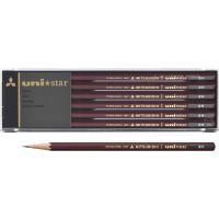 三菱鉛筆 鉛筆 ユニスター 2H 1ダース US2H | Haru Online shop