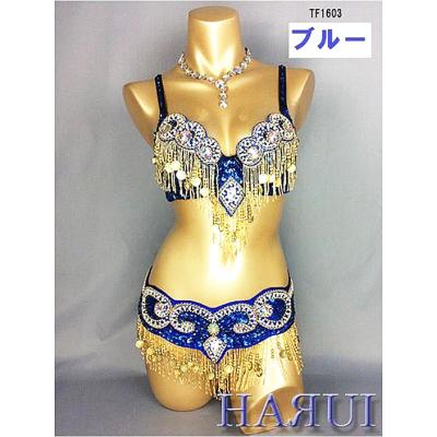 ベリーダンス衣装 ブラベルト ゴールド（ベリーダンス衣装、用品