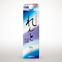 奄美　黒糖焼酎　奄美大島開運酒造　れんと　25度　1800ml　紙パック | 奄美の黒糖焼酎はるやま酒店