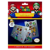 Super Mario Tech Stickers/スーパーマリオテックステッカー【並行輸入品】 | 輸入雑貨 HASインターナショナル