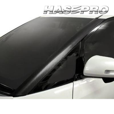 エスティマ 30系/40系 10pフルセット 艶消し マットブラックピラー 車