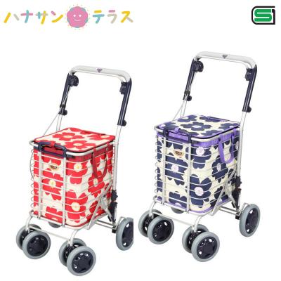 【新品】　シルバーカー　ユーバ産業　アルミ　ワイヤー　カート　uber ワイヤーカート・スワ レル ユーバ産業 シルバーカー・ショッピング