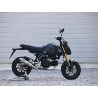 マフラー ダブルアールズ WR`S フルEX ショートオーバル ステンレスタイプ GROM 21-(2BJ-JC92) LA1180JM 取寄品 | NB・バイク用品はとや