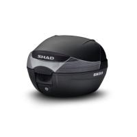 SHAD SH33 33L 無塗装ブラック リアボックス トップケース 通勤 通学 シャッド バイク用 バッグ ケース 人気 | NB・バイク用品はとや