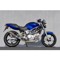 バイク マフラー ヤマモトレーシング ヤマモト.R ステン2-1 カーボンサイレンサー VTR250 -08 10254-61SCB 取寄品 セール | ヘルメット・バイク用品はとや