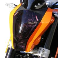 バイク POWERBRONZE パワーブロンズ レンズシールド アンバー KTM DUKE 125 200 390 (12-13) 440-KT512-007 取寄品 セール | ヘルメット・バイク用品はとや