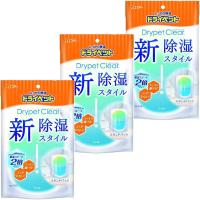 ドライペット まとめ買い ドライペットクリア 除湿剤 スタンドパックタイプ どこでも用 350mL×3個 湿気取り | 葉月Yahoo!店