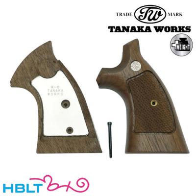 タナカ　S&Wリボルバー Kフレーム 木製ファイティンググリップ タナカ S&Wリボルバー Kフレーム 木製ファイティンググリップ