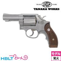 タナカワークス S&amp;W M65 .357 マグナム グリップアダプター付 Ver.3 ステンレスフィニッシュ 3インチ（発火式 モデルガン 完成 リボルバー） | HBLT