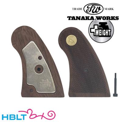 新品 TANAKA WORKS 木製 グリップ パイソン タナカワークス 木製グリップ コルト パイソン 用