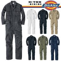 ディッキーズ Dickies T/Cストレッチ つなぎ D-766 (DICKIES ツナギ ワークウェア 長袖 通年 作業服 作業着 ) 爆買