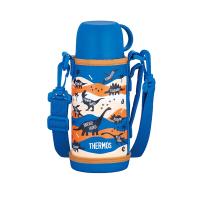 真空断熱2ウェイボトル 600ml ブルーブラウン FJJ-602WF BLBW (水筒 子供用 恐竜 ストラップ コップ 食洗機 サーモス) 爆買 | DIY.com