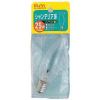 ELPA シャンデリア球 25W E17 クリア G-65H(C) (電球 白熱電球 照明) | DIY.com