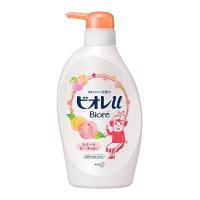 ビオレu　ボディウォッシュ スイートピーチの香り　ポンプ 480ml  花王 [ボディシャンプー ボディソープ　バス用品 弱酸性] | DIY.com