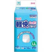 ケース販売（16枚入x4袋）フリーネ 軽快すっきりパンツ LLサイズ(95〜126cm) FKS-165 排尿回数約2回分[大人用紙おむつ 日本製] | DIY.com