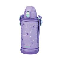 ワンタッチストレートドリンクタイプ ポーチ付 保冷 0.8L パープルスター AJC-F82AVS (水筒 マグボトル 子供用 キッズ ピーコック) 爆買 | DIY.com