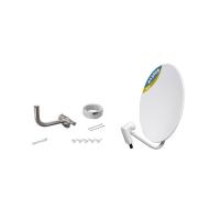 BS・110°CSアンテナ 衛星アンテナセット 45cm ホワイト BC45RL-SET (4K8K BSアンテナ CSアンテナ マスプロ電工) 爆買 | DIY.com